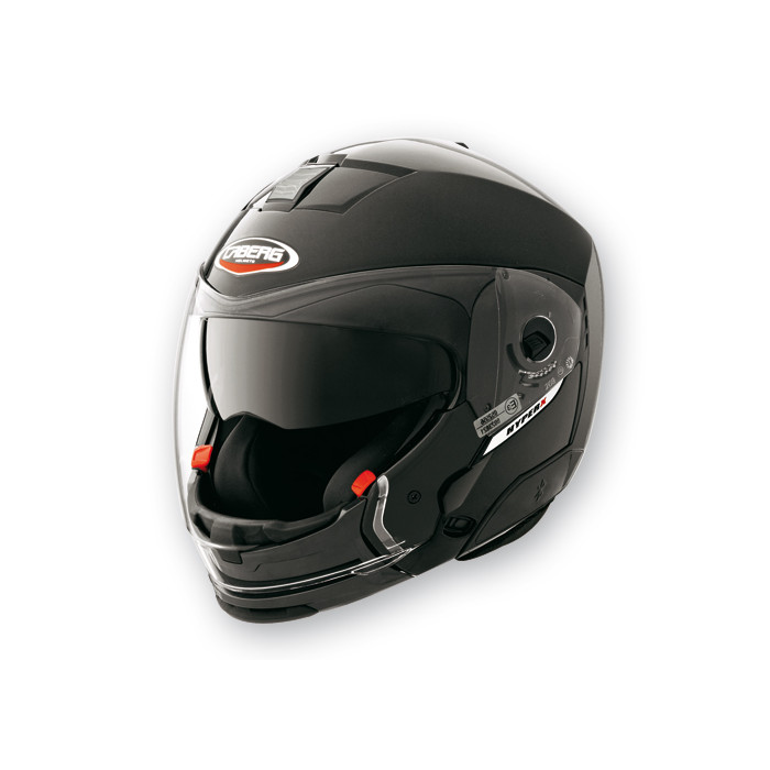 CABERG helmet CONVERT (P/J), model: HYPER X color: glossy black, size: XS