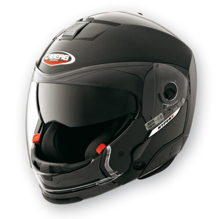 CABERG šalmas CONVERT (P/J), modelis: HYPER X spalva: juoda blizgi, dydis: XS