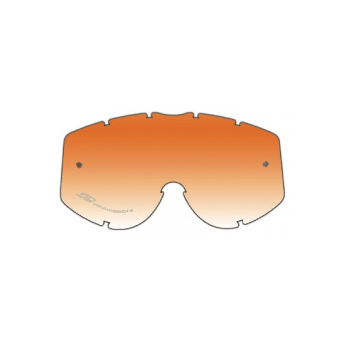 PROGRIP PG3222 glasses lens PG3200/PG3201/PG3204/PG3301/PG3400/PG3404/PG3450 ORANGE, ANTISCRATCH, ANTIFOG, thickness: 1 MM (PG