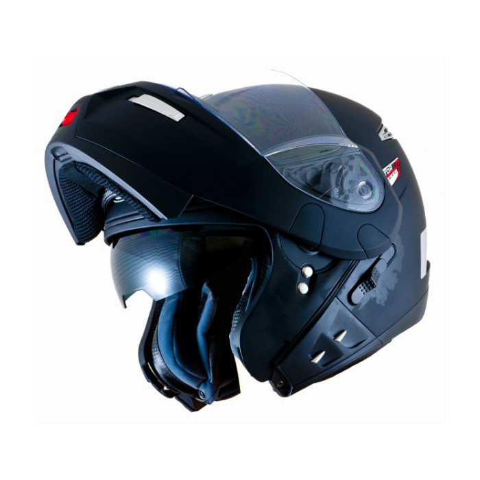 MT flip-up helmet RAPTOR Z BLENDA color: glossy black, size: XS
