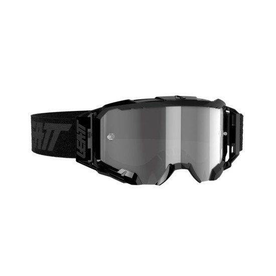 LEATT (2022/2023) goggles 5.5 GOGGLE BLACK LENS LIGHT GREY 58% - color: black/gray lens tinted mirror gray