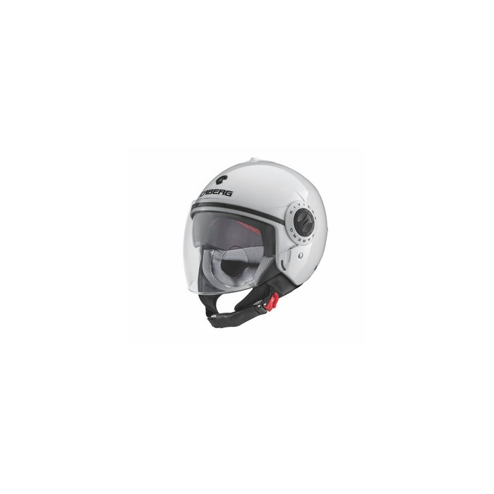 CABERG open face helmet, model: RIVIERA V3 color: glossy white, size: XL