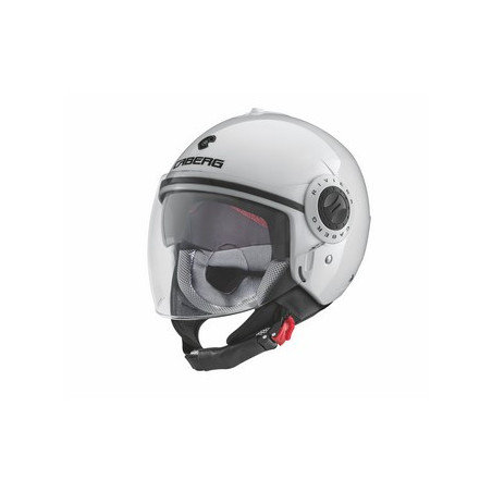 CABERG atviras šalmas, modelis: RIVIERA V3 spalva: balta blizgi, dydis: XL