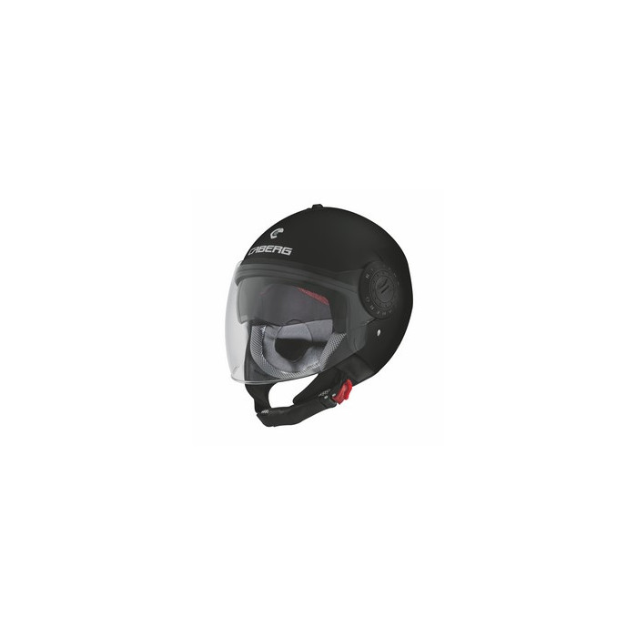 CABERG open face helmet, model: RIVIERA V3 color: matte black, size: XS