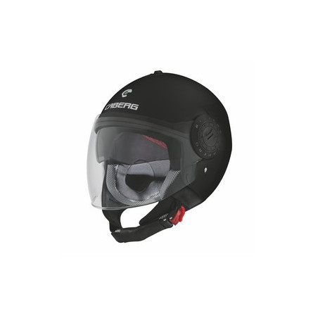 CABERG atviras šalmas, modelis: RIVIERA V3 spalva: juoda matinė, dydis: XS