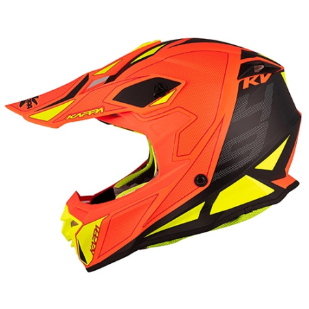 KAPPA šalmas KV49 SHOCK CROSS spalva: oranžinė / juoda matinė58/M