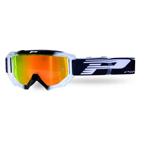 PROGRIP glasses PG3200 FL VENOM color: black / white ( PG3248 red mirror ) (PG3200FLBK/WH) (PZ3200NEBIFL) (3200FL-137