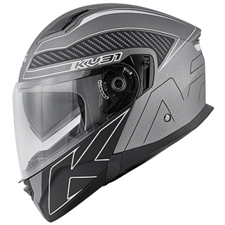 KAPPA helmet KV31 ARIZONA BIGGER (flip) titanium black matte56/S