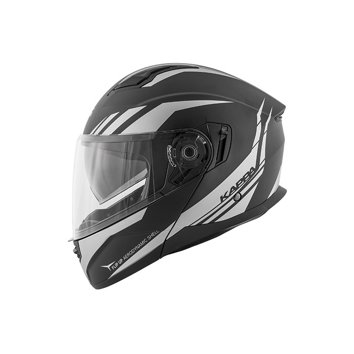 KAPPA helmet KV31 ARIZONA PHANTOM (flip) black matte56/S