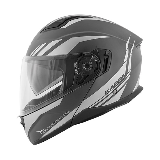 KAPPA helmet KV31 ARIZONA PHANTOM (flip) titanium MATT 56/S