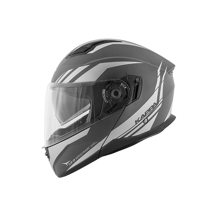 KAPPA helmet KV31 ARIZONA PHANTOM (flip) titanium MATT 56/S