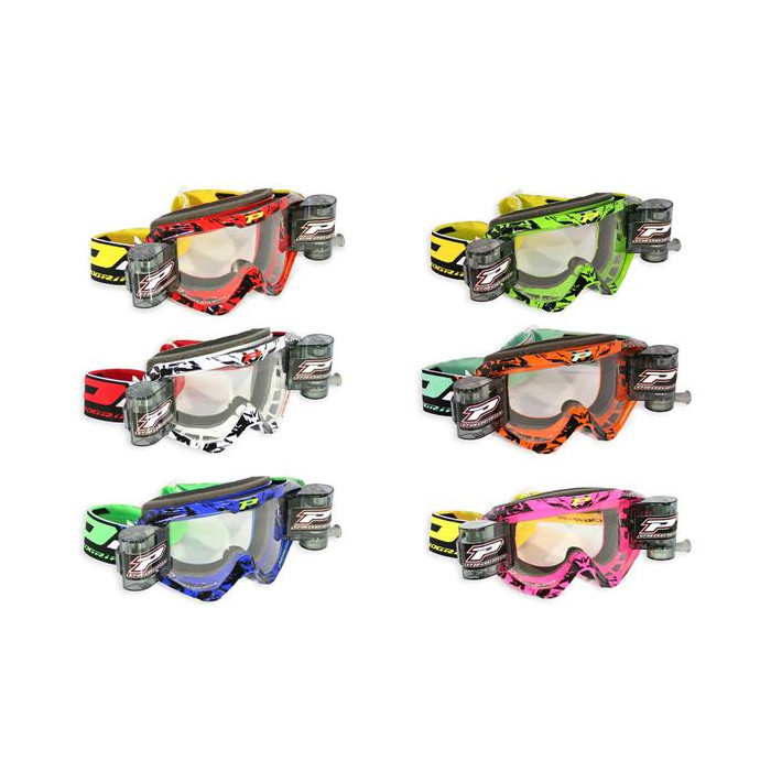 PROGRIP glasses PG3450 ROLL OFF color: red (glasses PG3450 with ROLL OFF system PG3268) (PG3458/16RD)