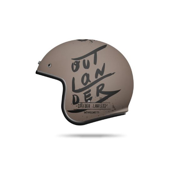 MT open face helmet LE MANS 2 OUTLANDER color: matte bronze/black, size: L