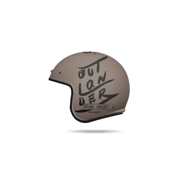 MT open face helmet LE MANS 2 OUTLANDER color: matte bronze/black, size: L