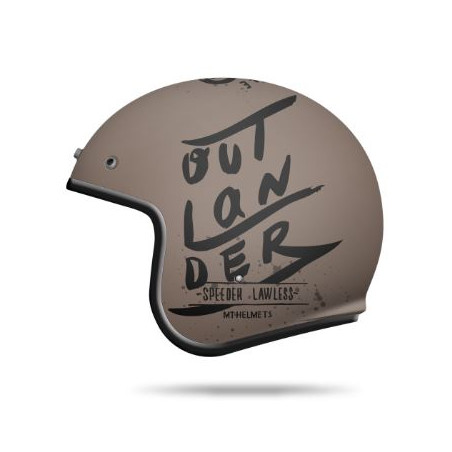 MT open face helmet LE MANS 2 OUTLANDER color: matte bronze/black, size: L