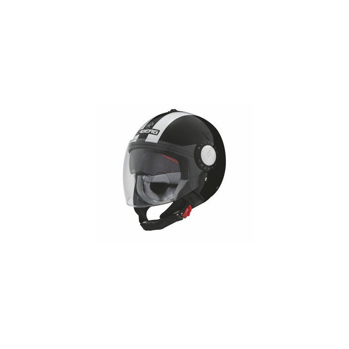 CABERG open face helmet, model: RIVIERA V3 LEGEND color: black/white, size: XS