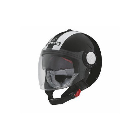 CABERG open face helmet, model: RIVIERA V3 LEGEND color: black/white, size: XS