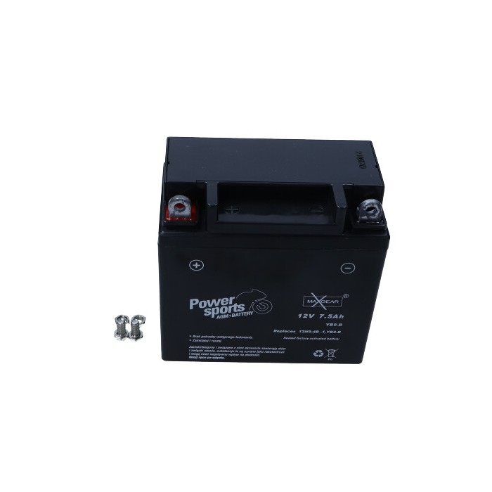 YB9-B 12V 7.5Ah 110A battery