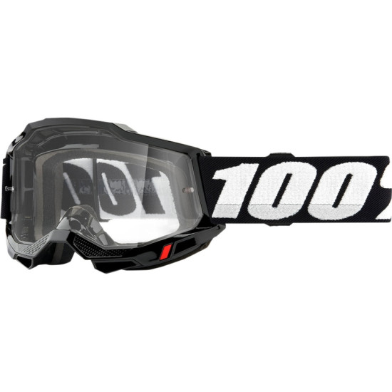 100 PERCENT (2022) glasses ACCURI 2 OTG GOGGLE BLACK - CLEAR LENS glasses ACCURI 2 OTG color: black clear, old code: 502
