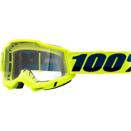100 PROCENT (2022) akiniai ACCURI 2 OTG GOGGLE YELLOW - CLEAR LENS akiniai ACCURI 2 OTG spalva: geltona  skaidrus, senas kodas: 