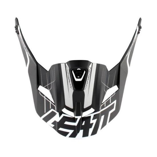LEATT visor for GPX 6.5 CARB V01 helmet, size: M-XXL color: silver/gray/white