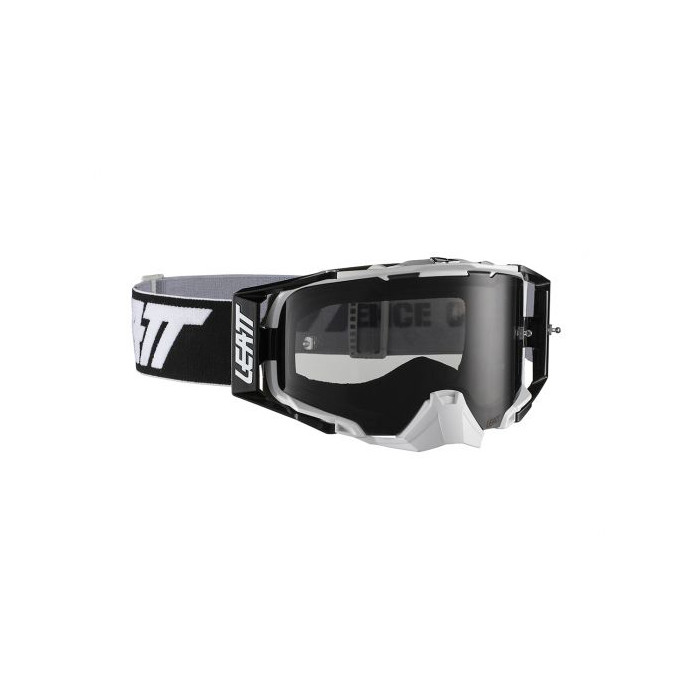 LEATT glasses 6.5 GOGGLE BLACK/WHITE LENS SMOKE 28% - color: black/white mirrored lens