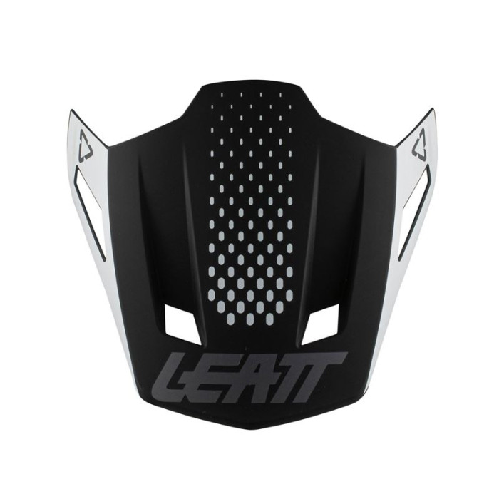 LEATT (2022/2023) visor/VISOR for helmet MOTO 8.5 V21.1 BLACK/WHITE color: black/white