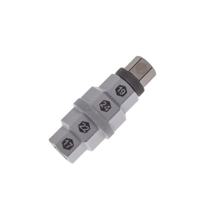 Motorcycle front axle tool