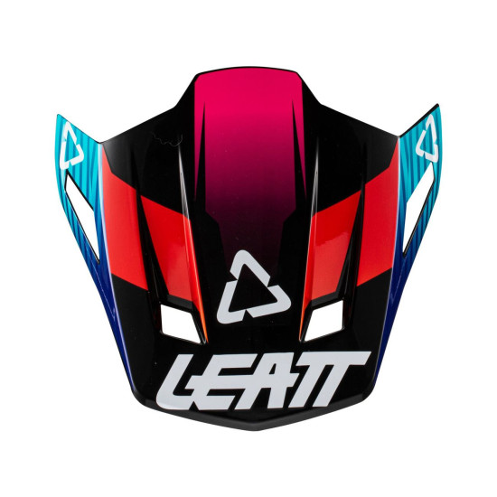 LEATT (2022/2023) visor/VISOR for MOTO 8.5 V22 ROYAL helmet color: NAVY/red/black
