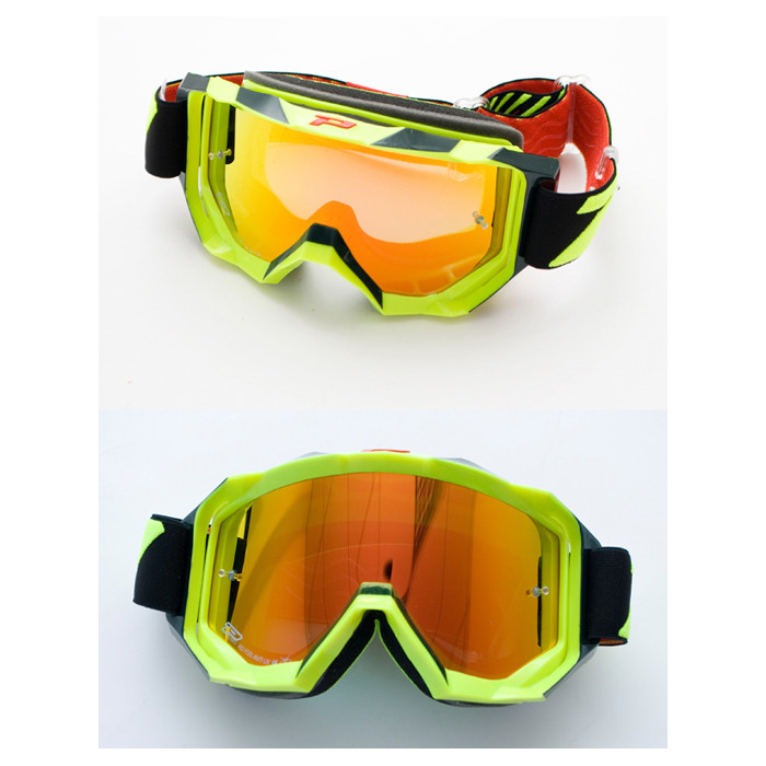 PROGRIP glasses PG3200 FL VENOM color: yellow FLUO black ( PG3248 red mirror) (PG3200FLYL/BK)