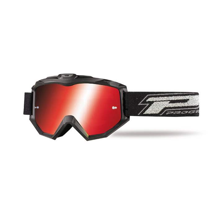 PROGRIP glasses PG3204 DARK SIDE color: black matte (PG3248 red mirror) (PG3204BKMRD) (3204-185)