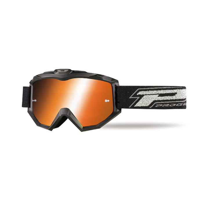 PROGRIP glasses PG3204 DARK SIDE color: black matte (PG3249 orange mirror) (PG3204BKMOR) (3204-186)