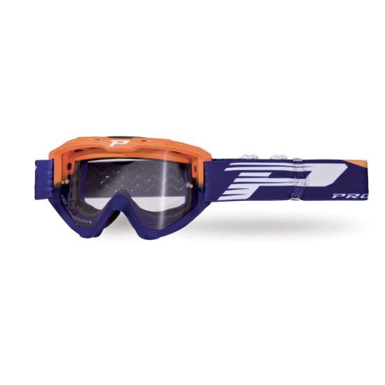 PROGRIP glasses PG3450 LS RIOT color: orange FLUO blue (PG3210, NO FOG, NO SCRACHT) (3450-275 TR)