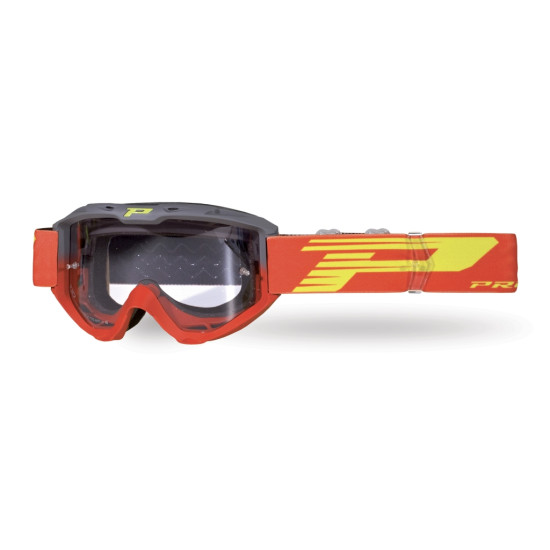PROGRIP glasses PG3450 LS RIOT color: gray red (PG3210, NO FOG, NO SCRACHT) (3450-288 TR)