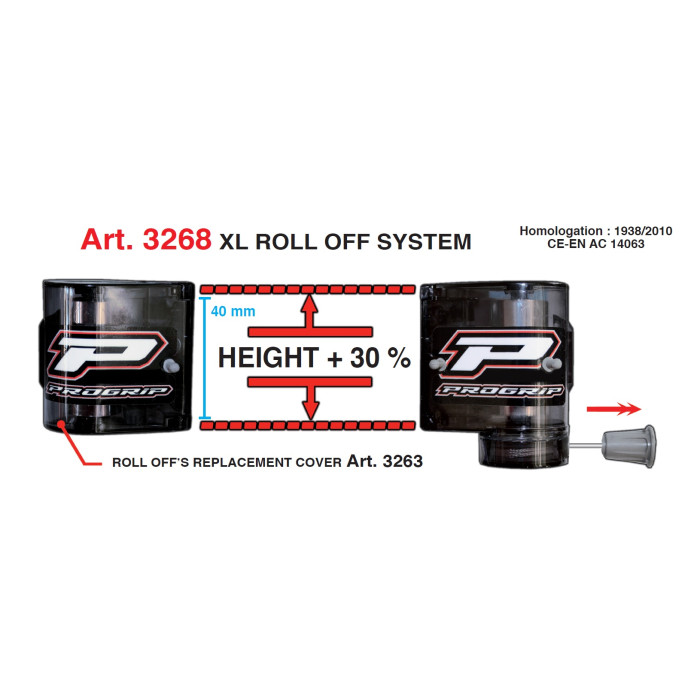 PROGRIP SYSTEM ROLL OFF XL COMPLETE plotis: 4CM (PG3268)