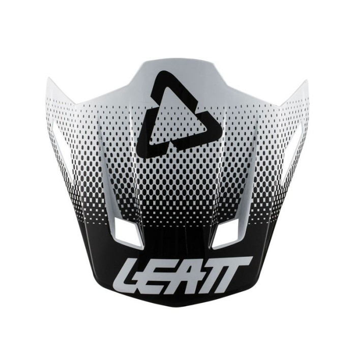 LEATT (2022/2023) visor/VISOR for helmet MOTO 7.5 V21.1 WHITE color: white/black