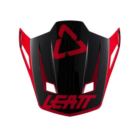 LEATT (2022/2023) visor/VISOR for helmet MOTO 7.5 V21.2 RED color: black/red