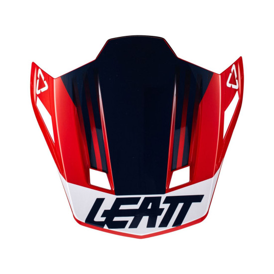 LEATT (2022/2023) visor/VISOR for MOTO 7.5 V22 ROYAL helmet color: NAVY/red/white