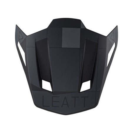 LEATT (2023) snapelis/VISOR šalmui MOTO 7.5 V23 STEALTH spalva: juoda