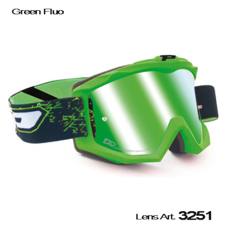 PROGRIP akiniai PG3204 SHINY SIDE spalva: žalia FLUO ( PG3251 žalias veidrodinis ) (PG3204/15GRF) (3204-306 FL)