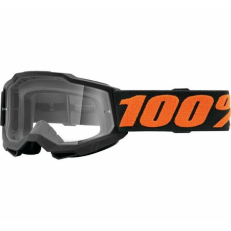 100 PERCENT (2022) FA20 ACCURI 2 YOUTH GOGGLE CHICAGO - CLEAR LENS glasses ACCURI 2 YOUTH color: yellow black, lens: clear