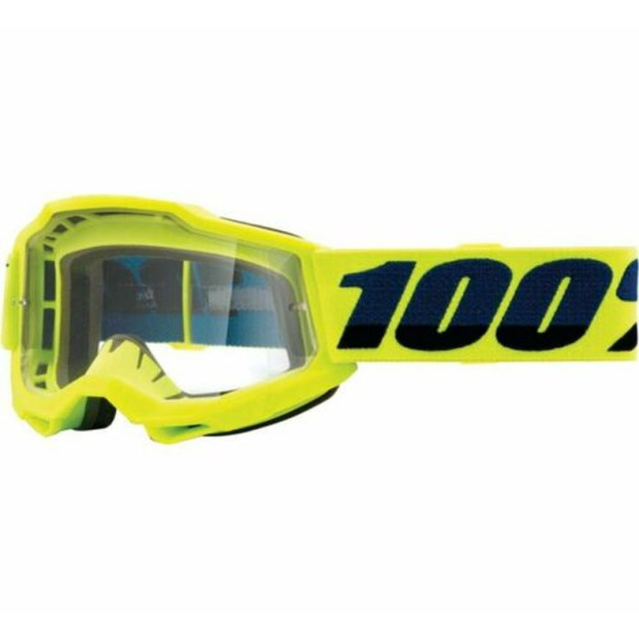 100 PERCENT (2022) FA20 ACCURI 2 YOUTH GOGGLE YELLOW - CLEAR LENS goggles ACCURI 2 YOUTH JUNIOR/ children's, color: yellow, glas