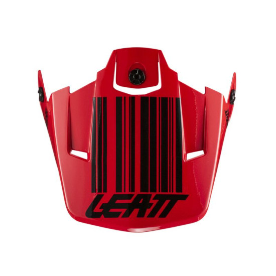 LEATT (2022/2023) visor/VISOR for GPX 3.5 V20.1 RED helmet color: red/black, size: XS/S