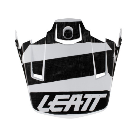 LEATT (2022/2023) visor/VISOR for helmet MOTO 3.5 V22 WHITE color: white/black, size: M-XXL
