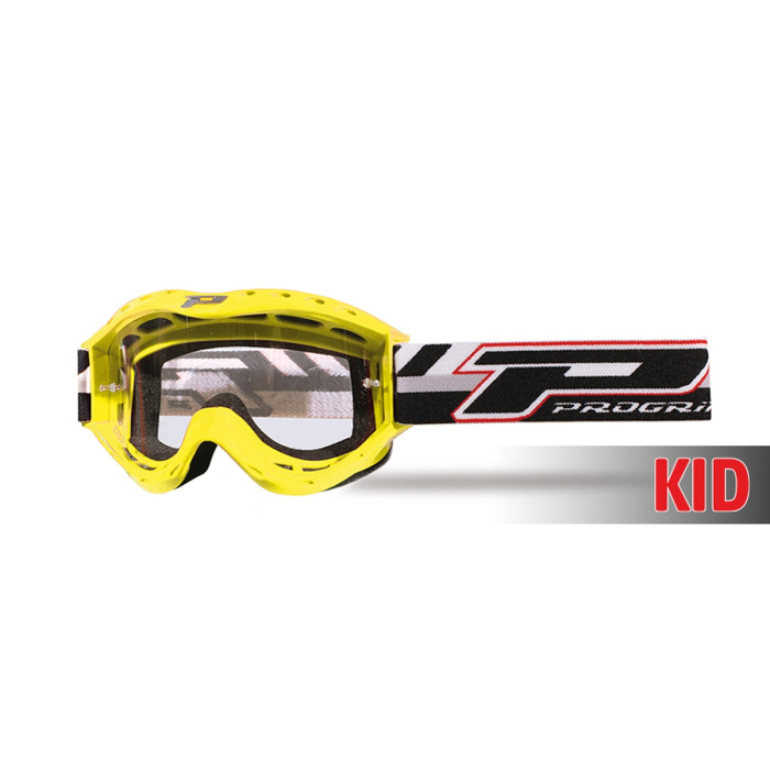 PROGRIP glasses PG3101 ATZAKI KID for children, color: yellow (PG3111 1MM, NO FOG, ANTI UV) (PG3101YL) (3101-105)