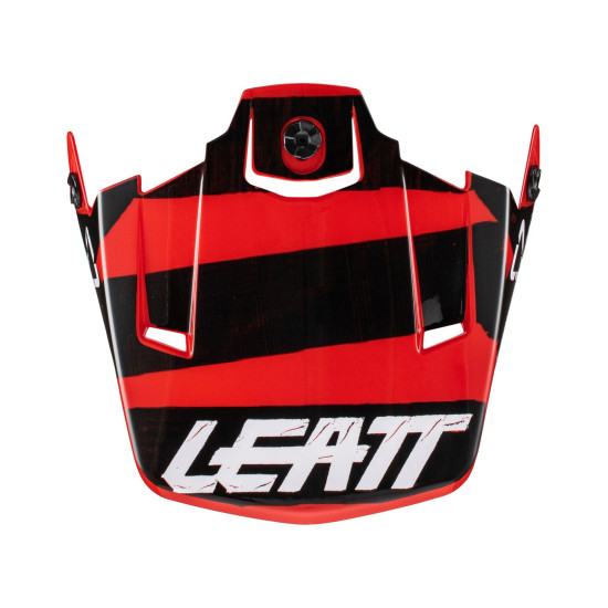LEATT (2022/2023) visor/VISOR for helmet MOTO 3.5 JUNIOR (children's, GO) V22 RED color: red/black