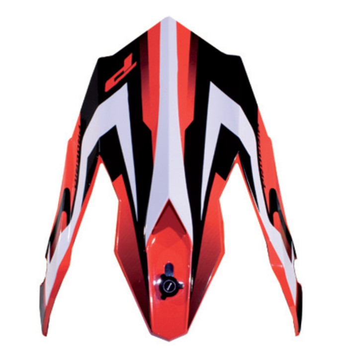PROGRIP visor for helmet PG3180 color: red white (3181-130)