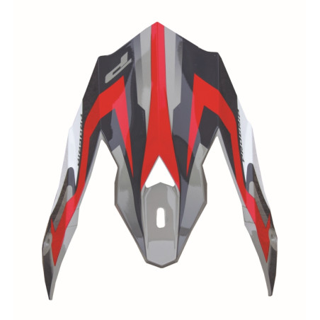 PROGRIP visor for helmet PG3180 color: gray red (3181) (3181-288)