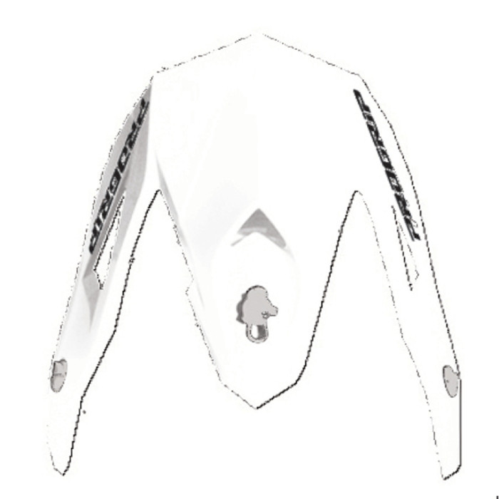 PROGRIP visor for helmet PG3180 color: white MAT (3181-323)