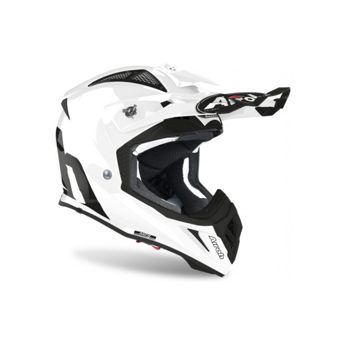AIROH helmet AVIATOR ACE WHITE GLOSS color: white glossy, size: M
